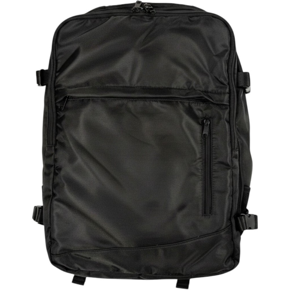 Large Black Travel Backpack Carry-On – Laptop Sleeve, Compartments, Pockets